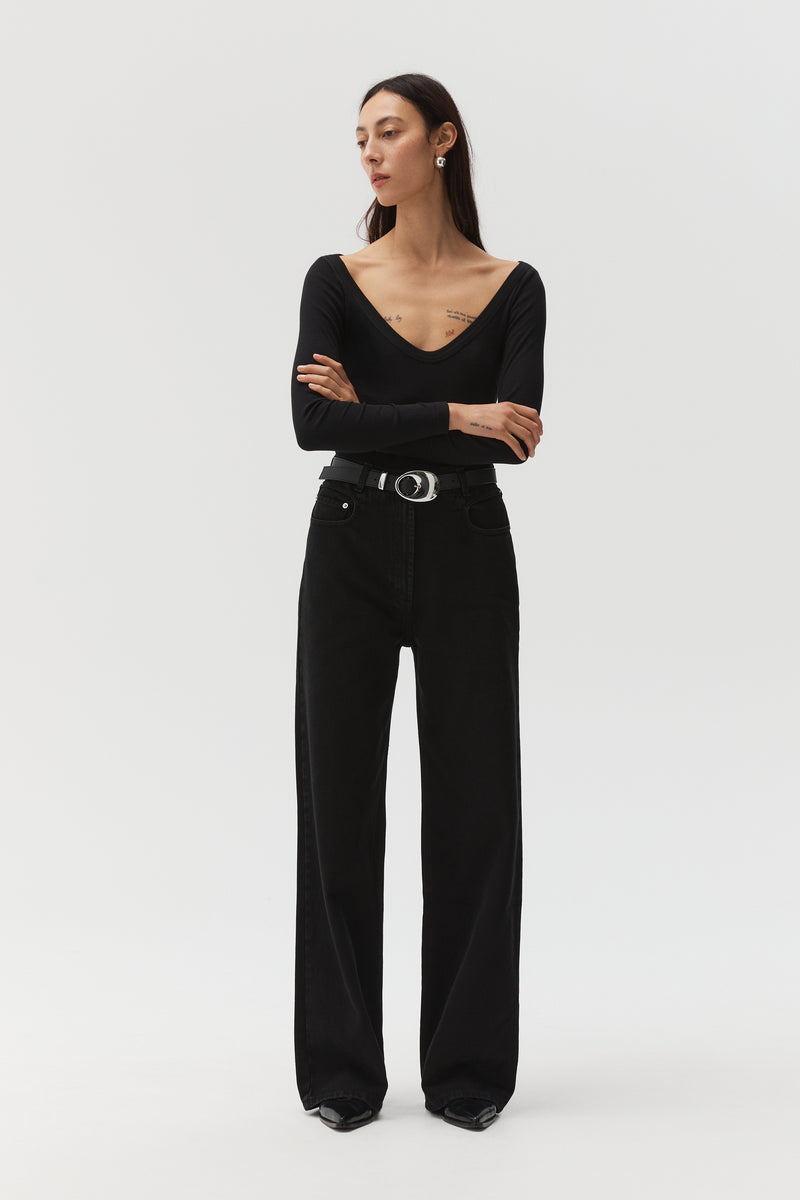 【beaufille】bycolor wide flare pants AF2443_BEAUFILLE_ECOM_LOOK_16_