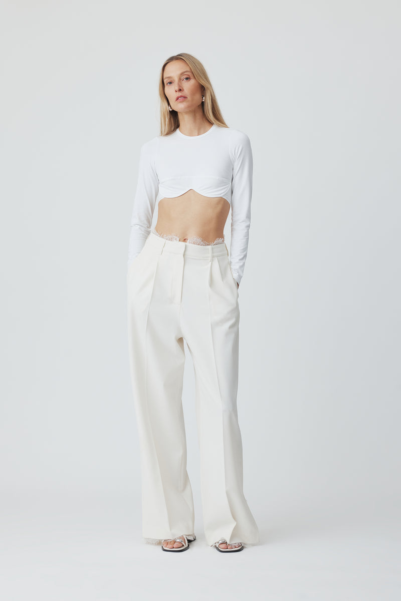 トップス biby ARIEL FRILL BLOUSE bibiy ARIEL FRILL BLOUSE 新品未使用 正規品 - メルカリ