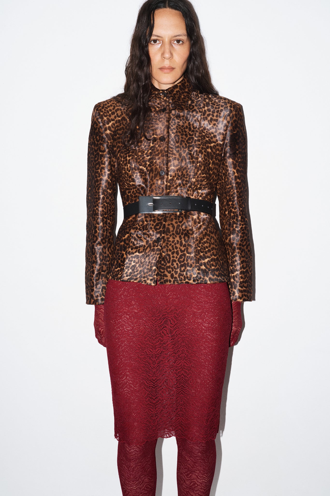 Jagger Blouse in Leopard