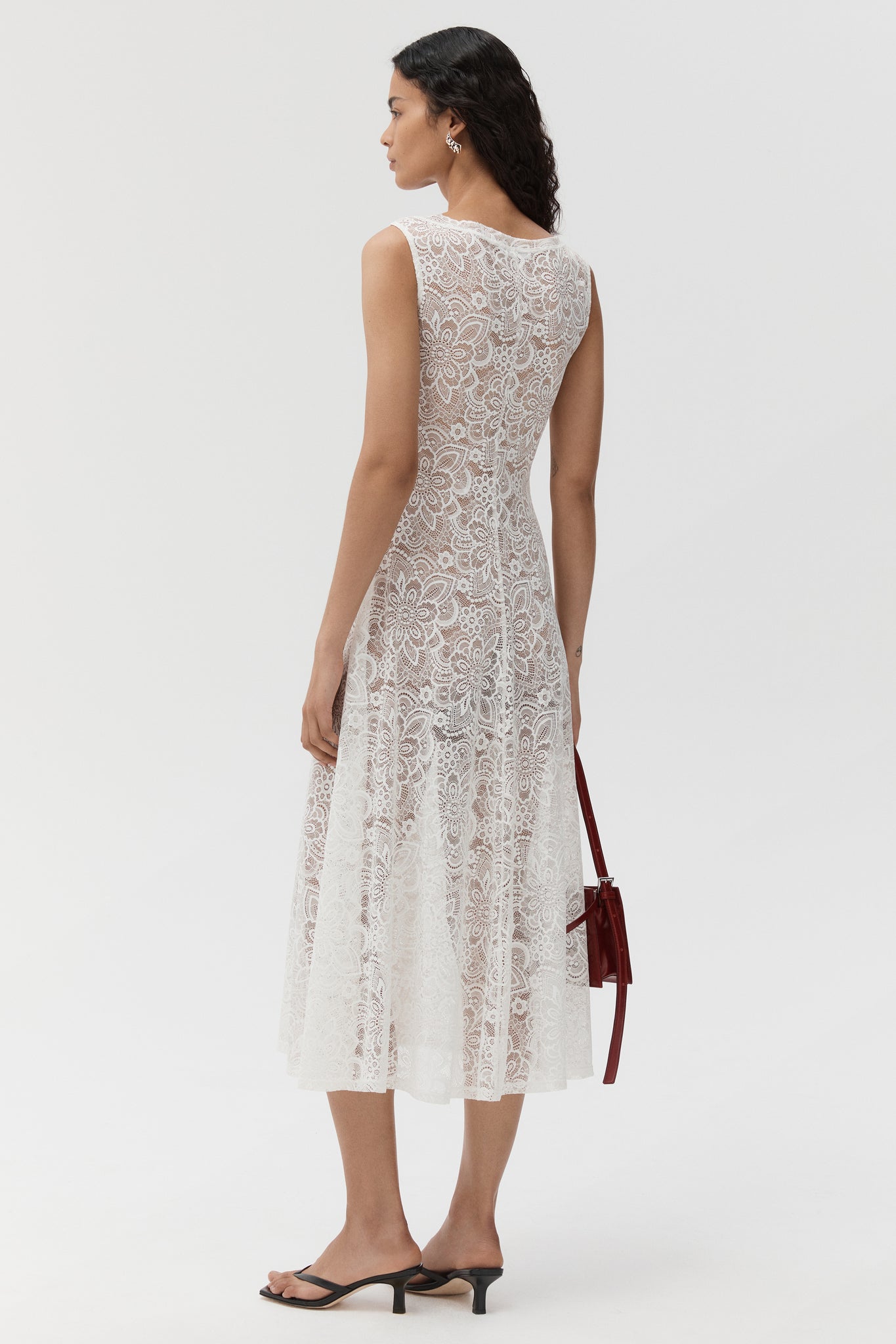 beaufille white lace dress Emmeline Dress White / XL