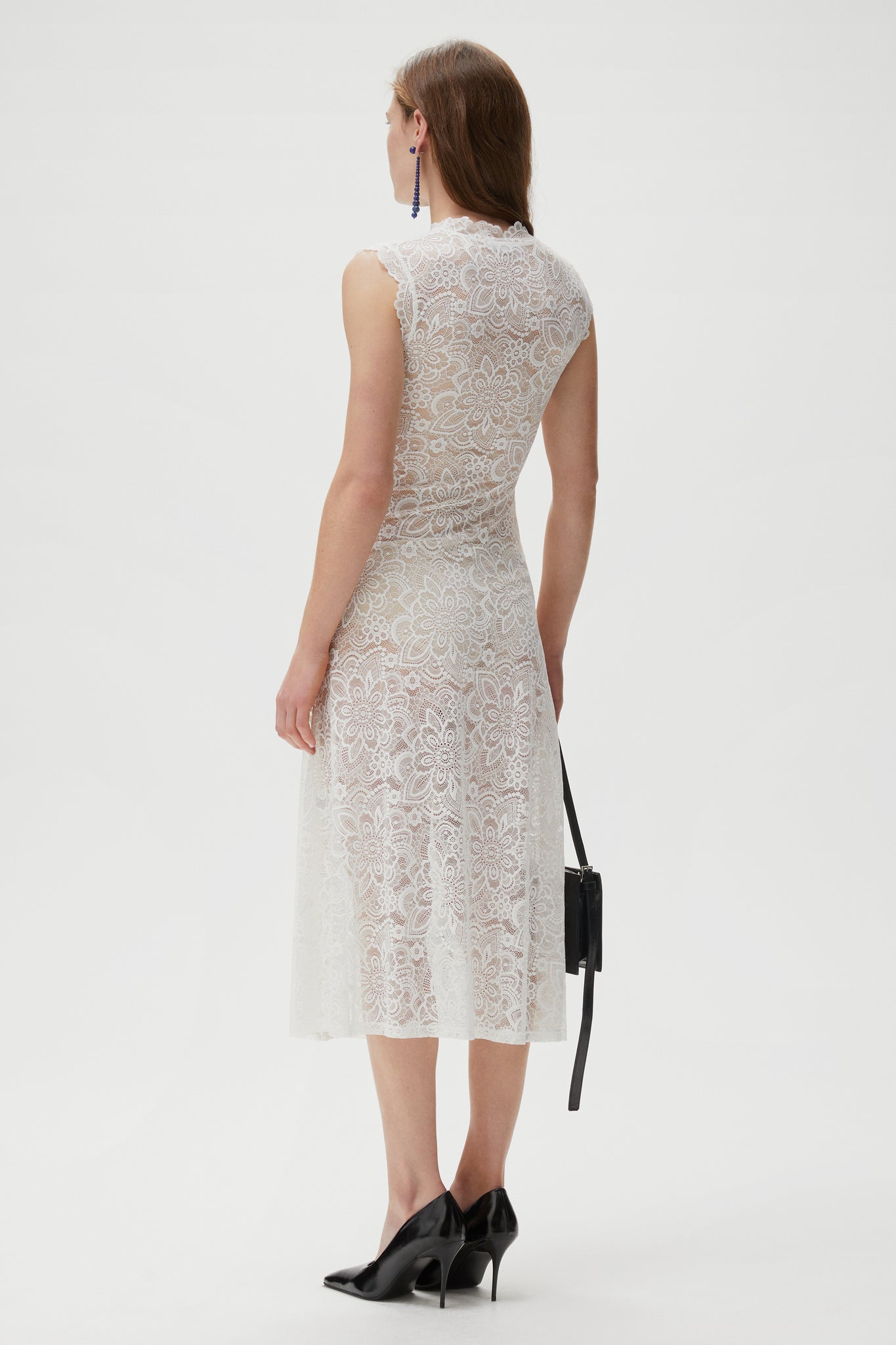 Silva Dress in Floral Lace