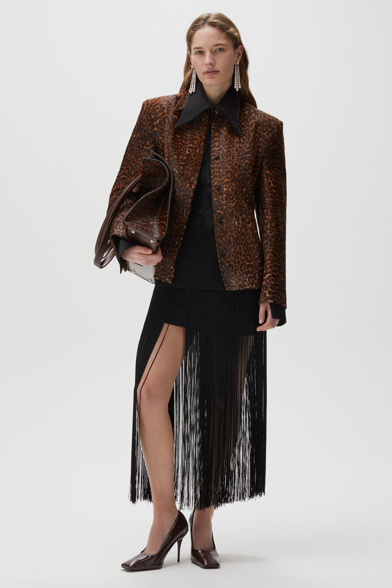 Jagger Blouse in Leopard