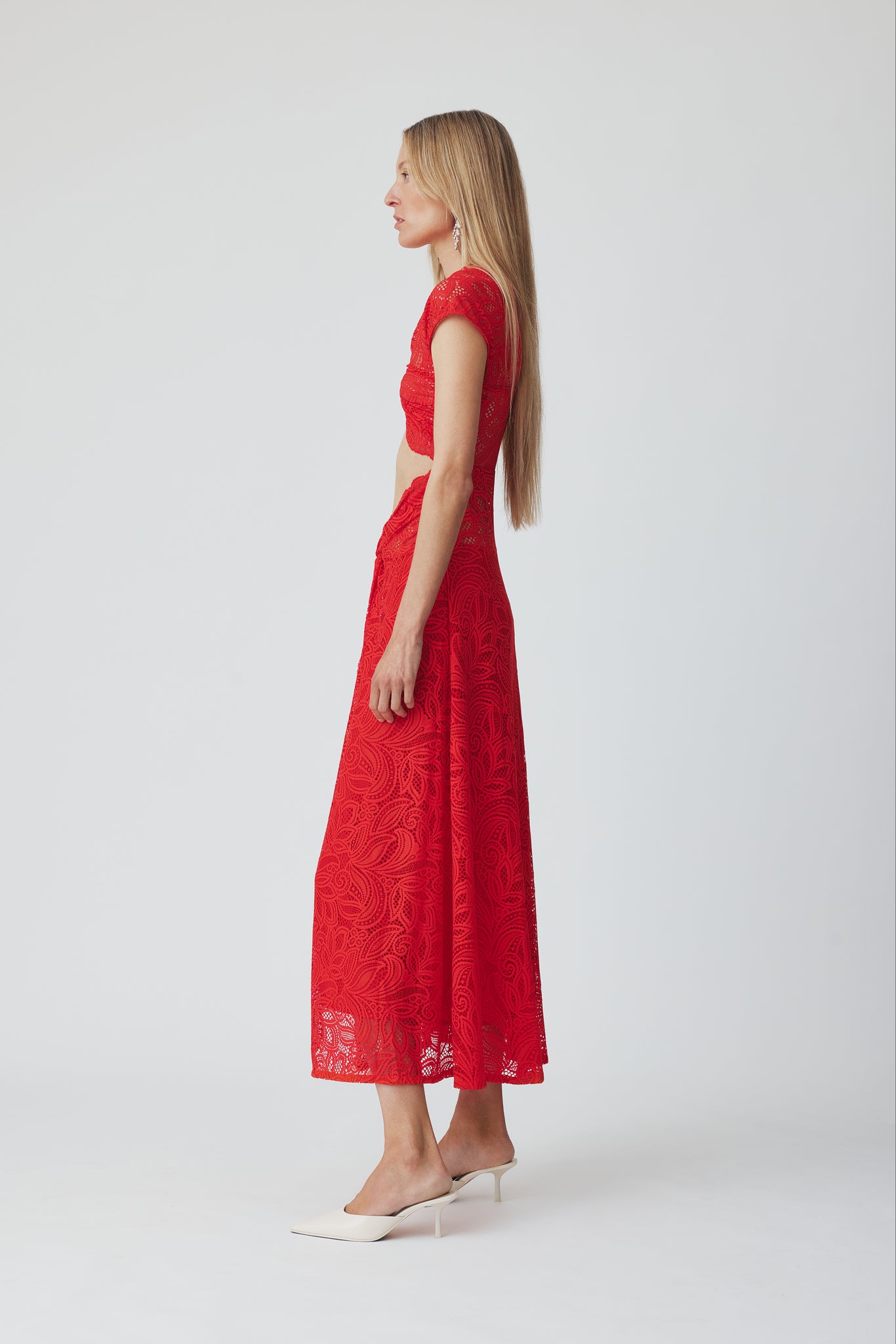 beaufille red dress Beaufille Anise Dress