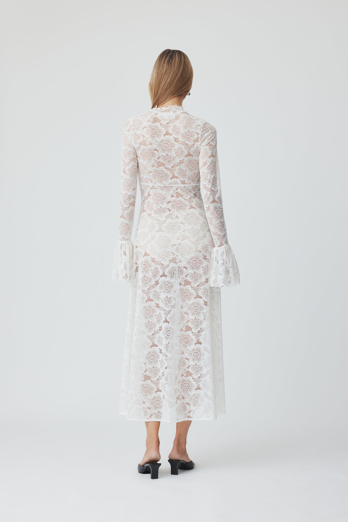 beaufille lace dress Beaufille White Lotta Maxi Dress