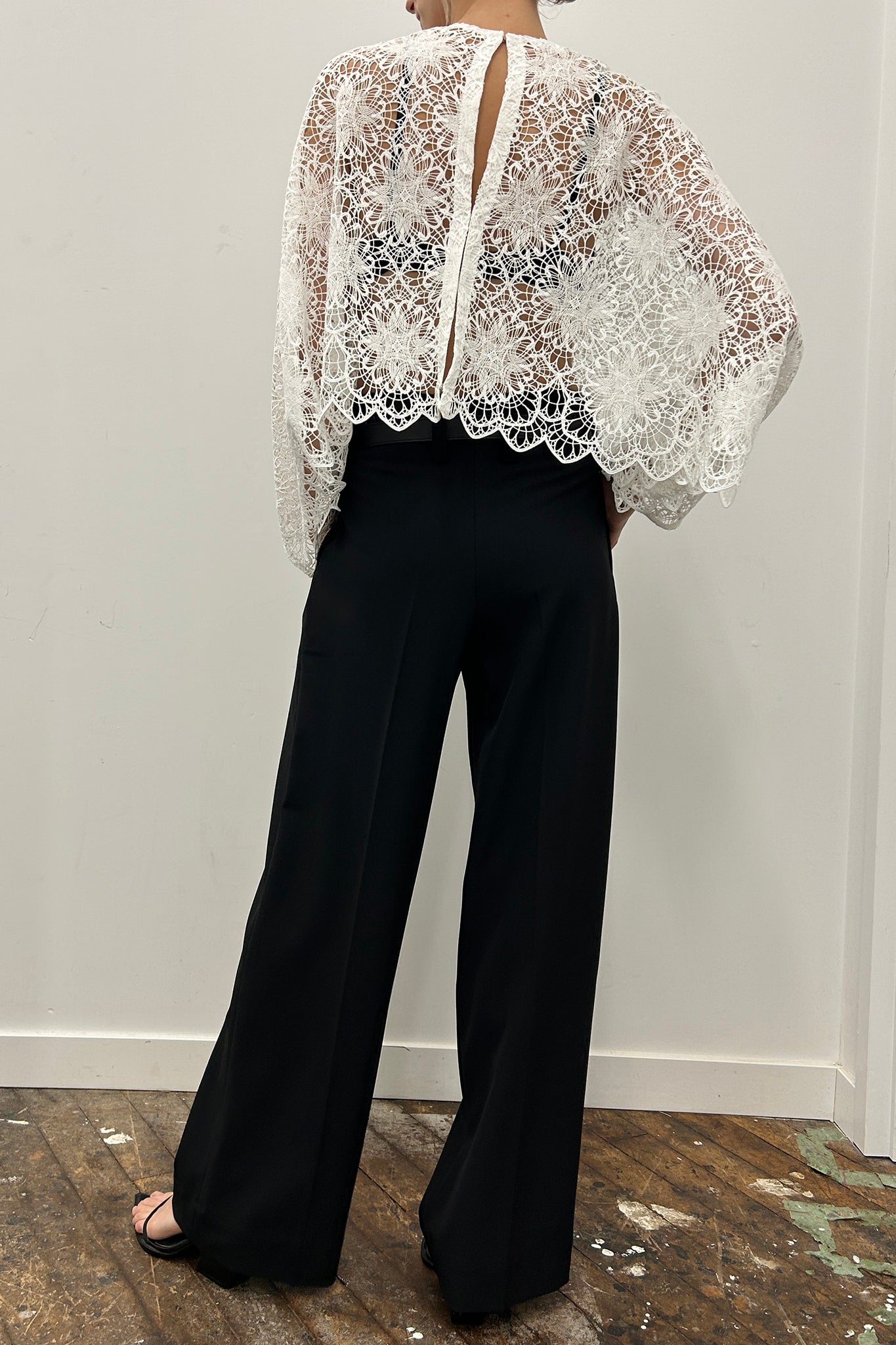 Beaufille Rousseau Sheer Blouse  Sheer blouse, Sheer clothing, Effortless  outfit